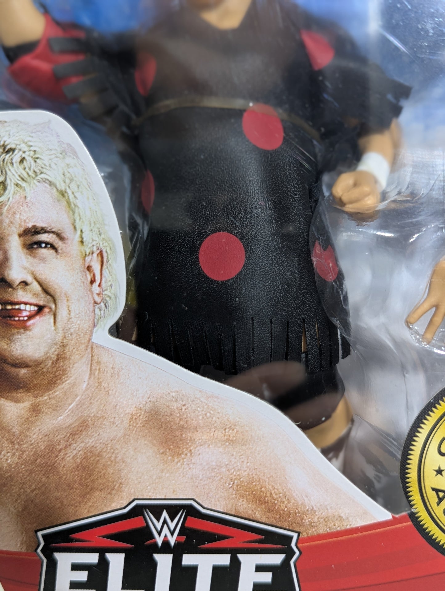 Dusty Rhodes  (Black base × red poncho)
