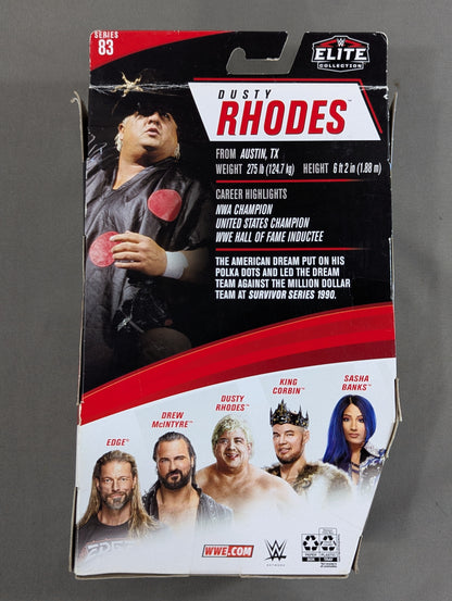 Dusty Rhodes  (Black base × red poncho)
