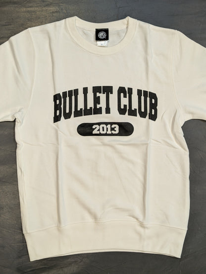BULLET CLUB カレッジライトトレーナー(ホワイト)
