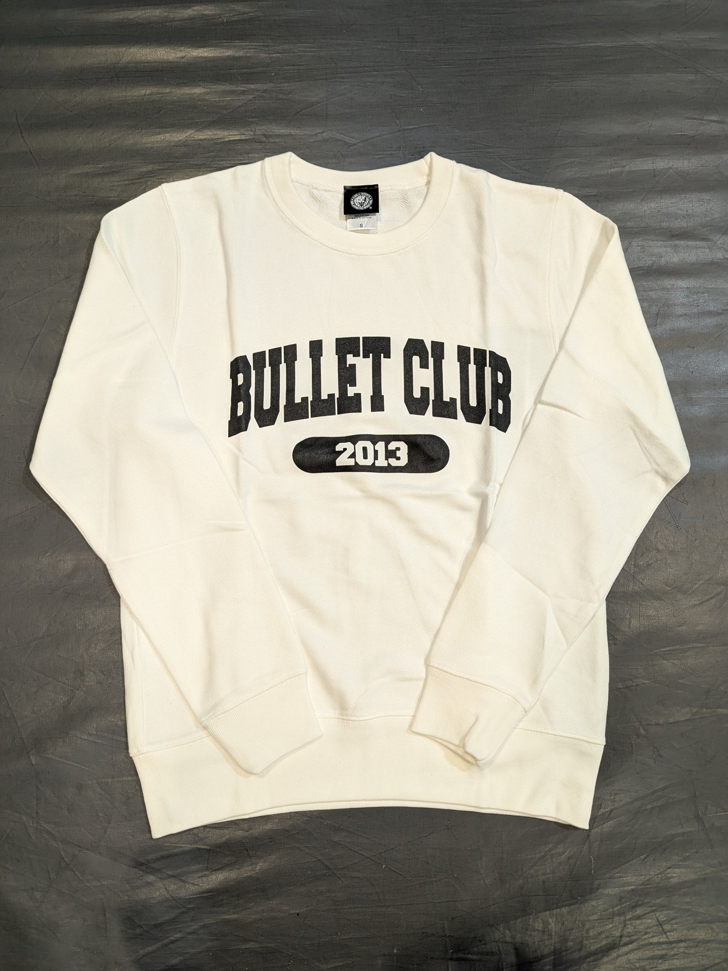 BULLET CLUB カレッジライトトレーナー(ホワイト)