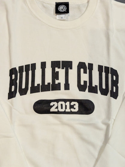 BULLET CLUB カレッジライトトレーナー(ホワイト)