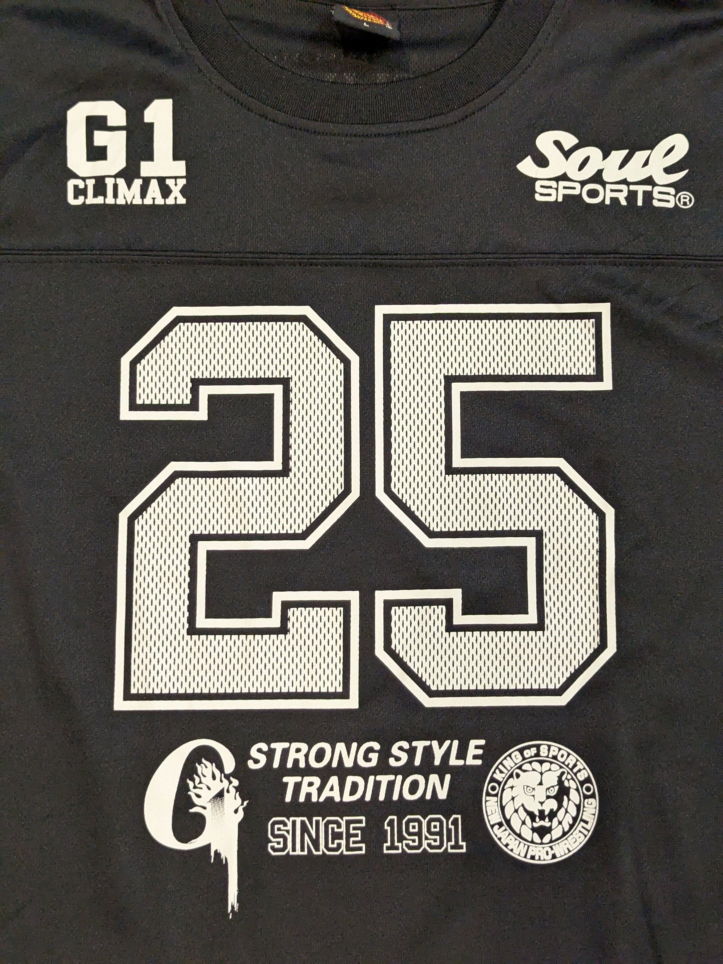 G1 CLIMAX 25 大会記念 SOUL SPORT ドライTシャツ②