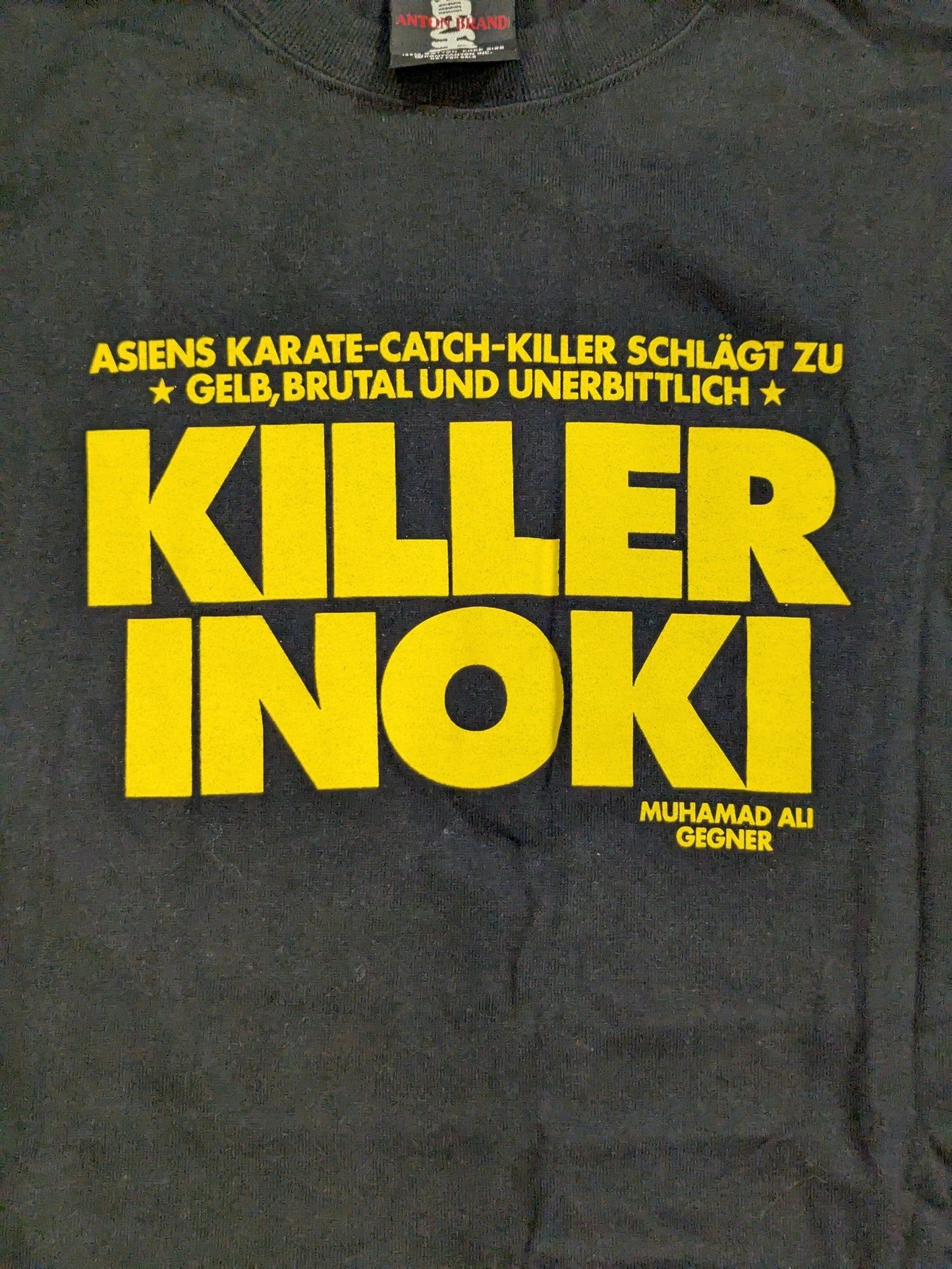 アントニオ猪木「KILLER INOKI」DVD BOX特典Tシャツ
