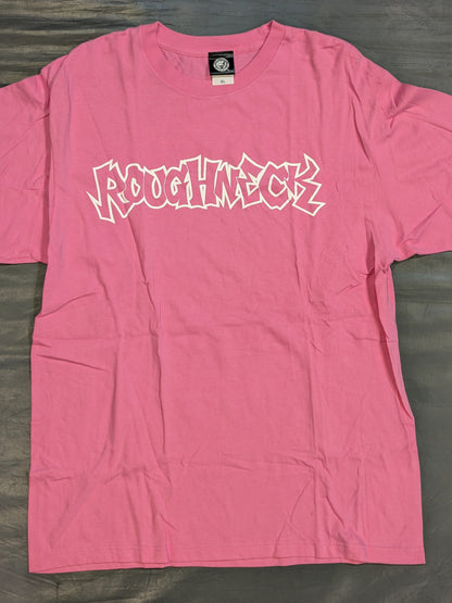 海野翔太「ROUGHNECK」Tシャツ②(ピンク)