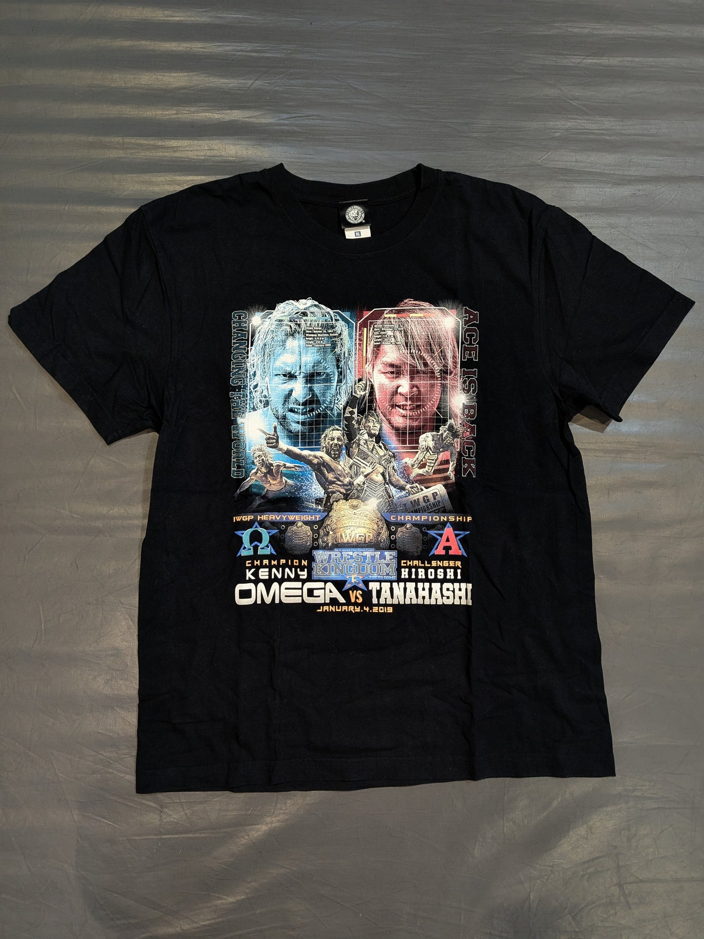 WK13 ケニー・オメガvs棚橋弘至 ピクチャーTシャツ