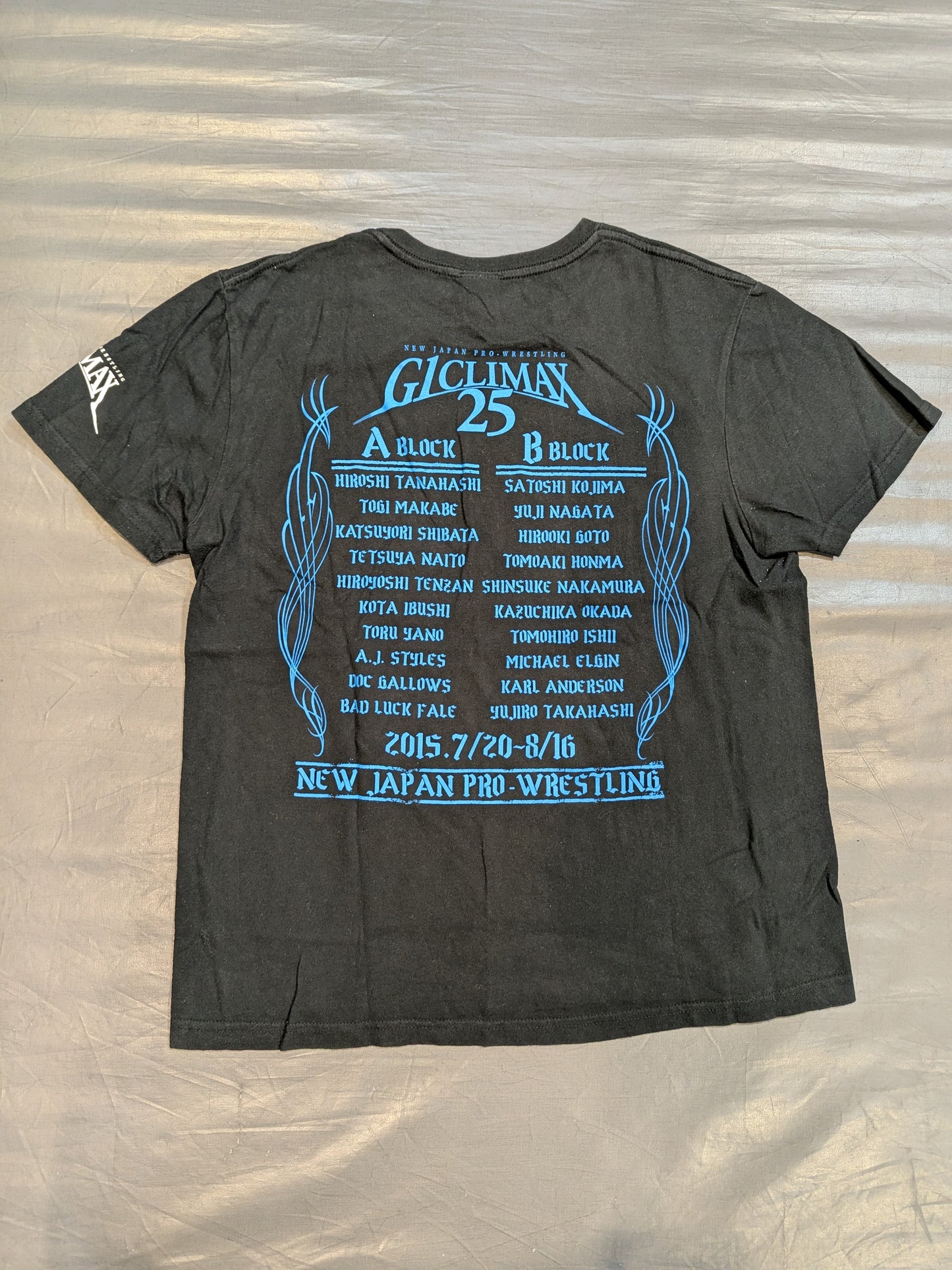 G1 CLIMAX 25 大会記念Tシャツ