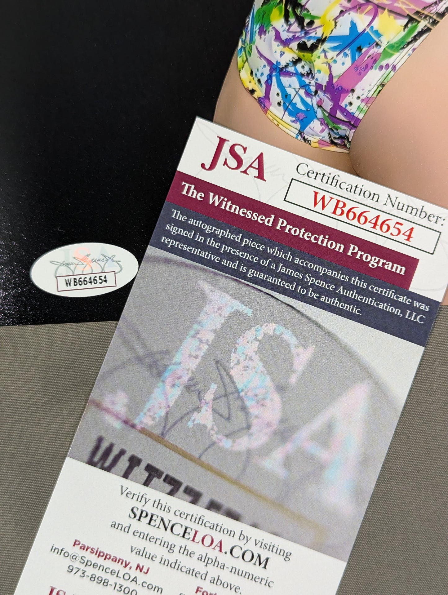 ★JSA★ 白川未奈 直筆サイン入り ポートレート(ビキニA)