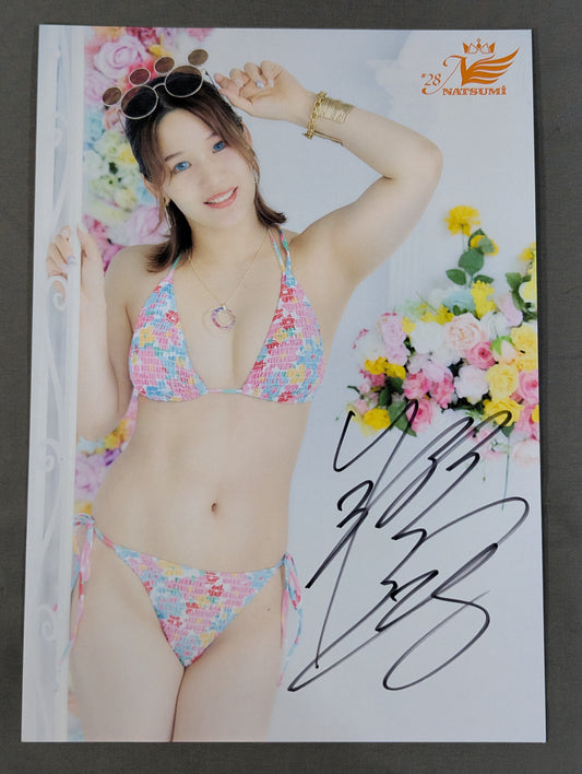 翔月なつみ 直筆サイン入り ポートレート(B-2)