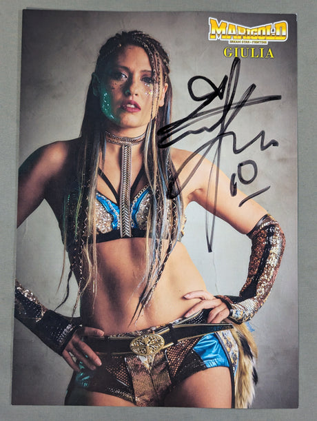 Giulia  hand signed autograph  Marigold Pro-Photo (B-2)