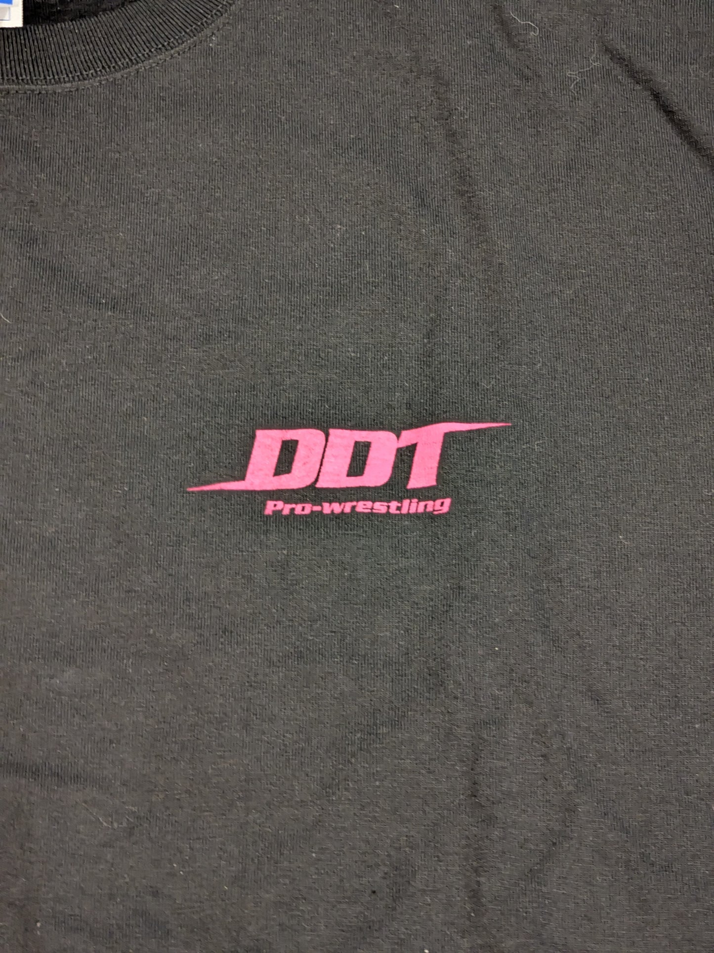 DDT ロゴTシャツ①(ブラック)