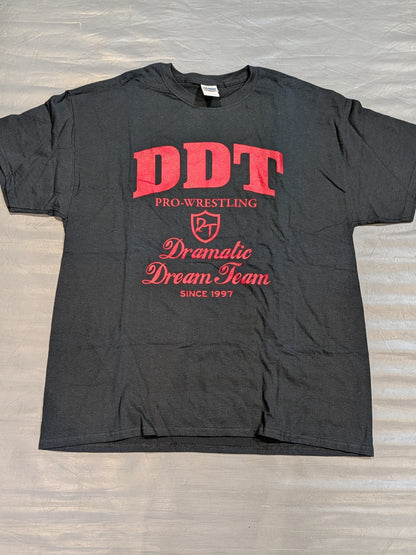 DDT ロゴTシャツ③(ブラック)