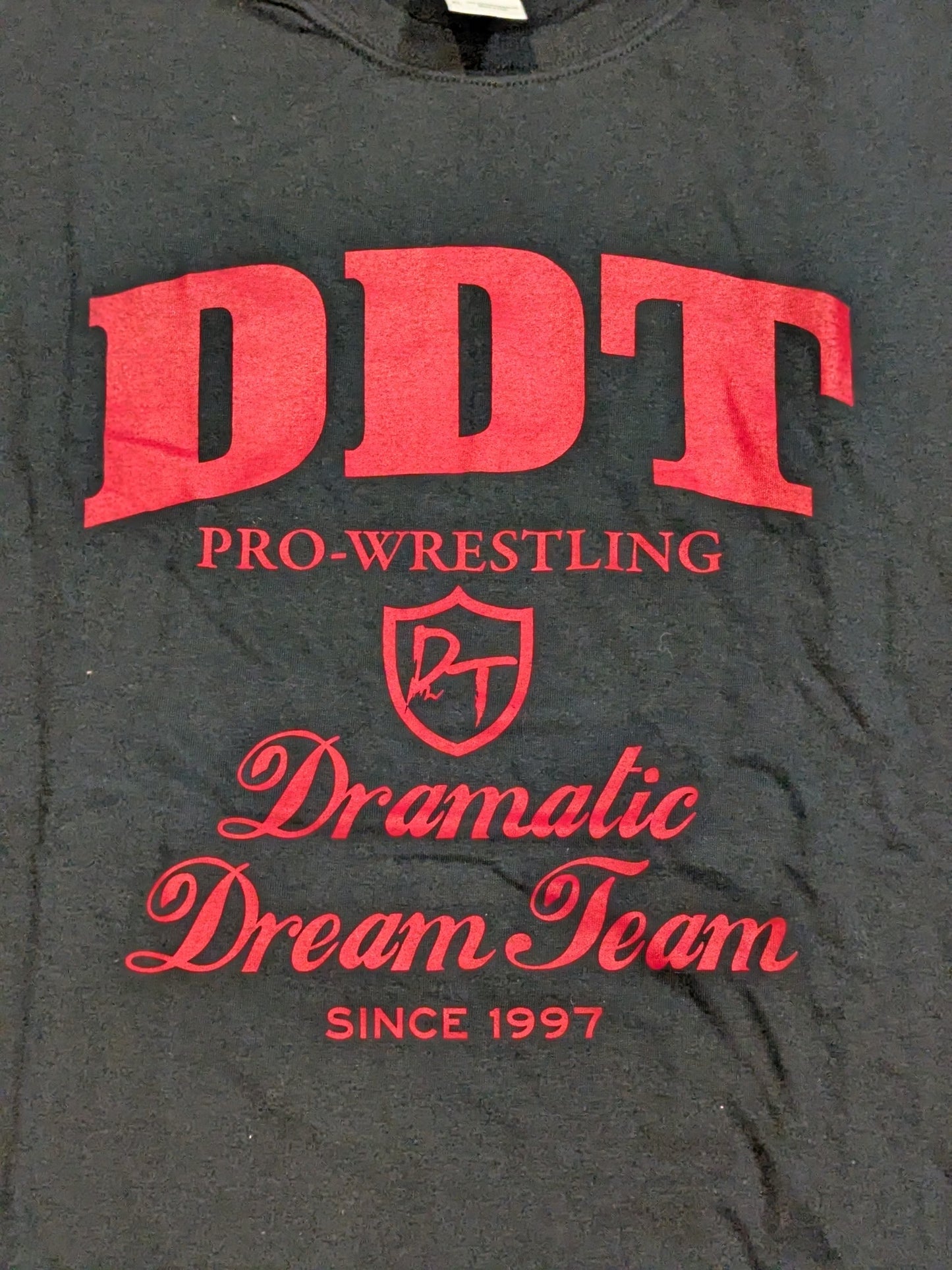 DDT ロゴTシャツ③(ブラック)