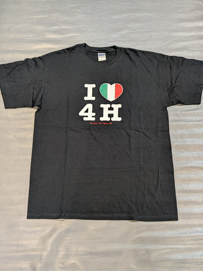 I4H(イタリアン・フォー・ホースメン)「I♥4H」Tシャツ