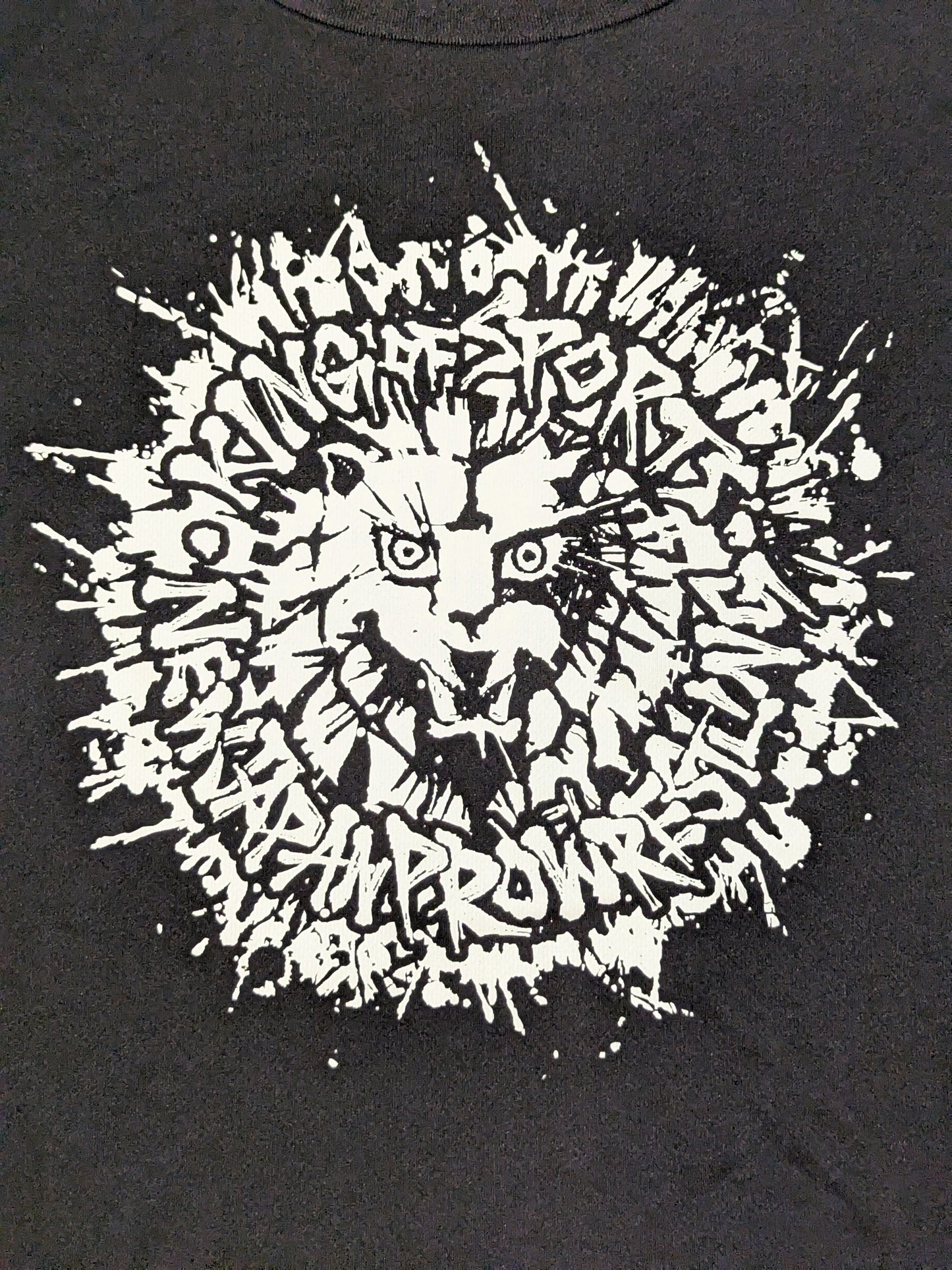 ライオンマーク ドライTシャツ(2025・ブラック×ホワイト)