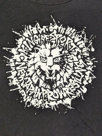 ライオンマーク ドライTシャツ(2025・ブラック×ホワイト)