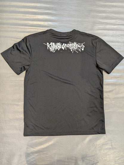 ライオンマーク ドライTシャツ(2025・ブラック×ホワイト)
