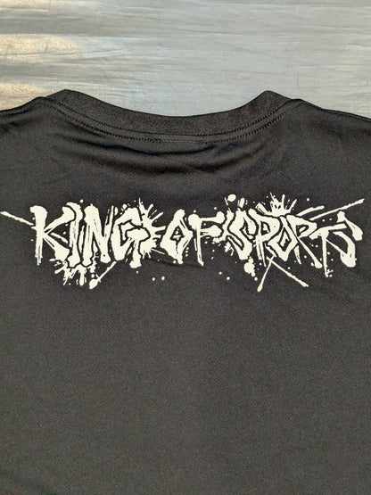 ライオンマーク ドライTシャツ(2025・ブラック×ホワイト)