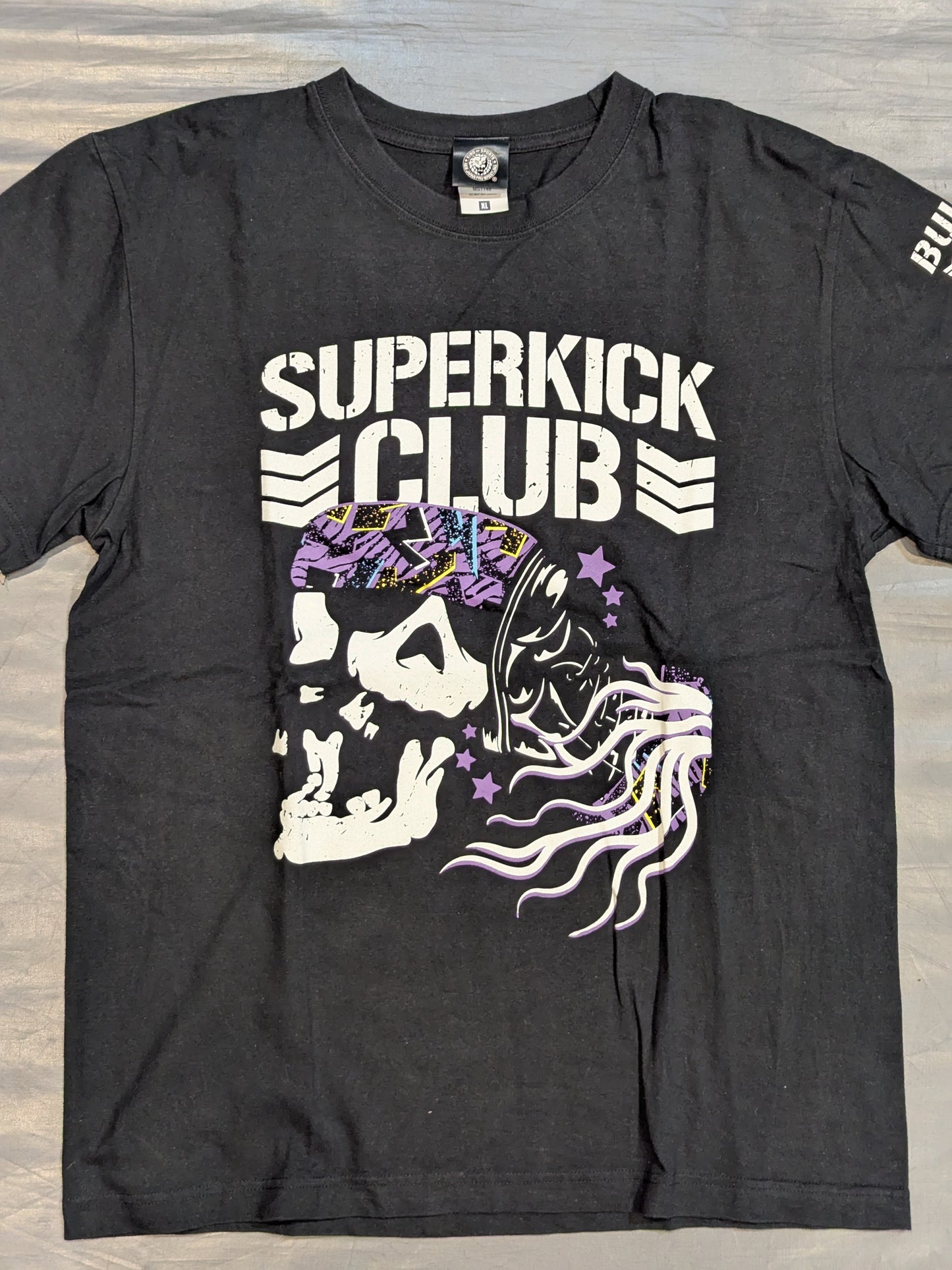 ヤングバックス「SUPERKICK CLUB PURPLE」Tシャツ