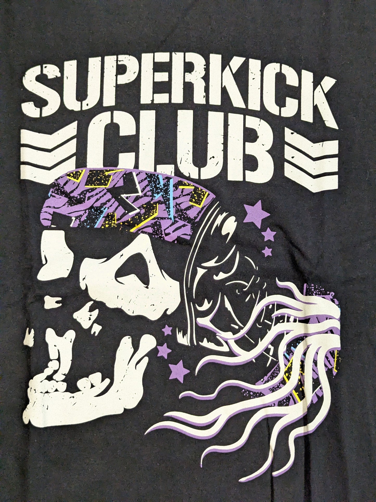 ヤングバックス「SUPERKICK CLUB PURPLE」Tシャツ