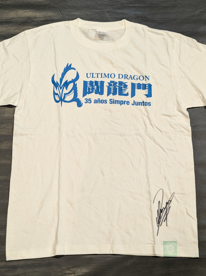 【直筆サイン入り】ウルティモ・ドラゴン×闘龍門 Tシャツ