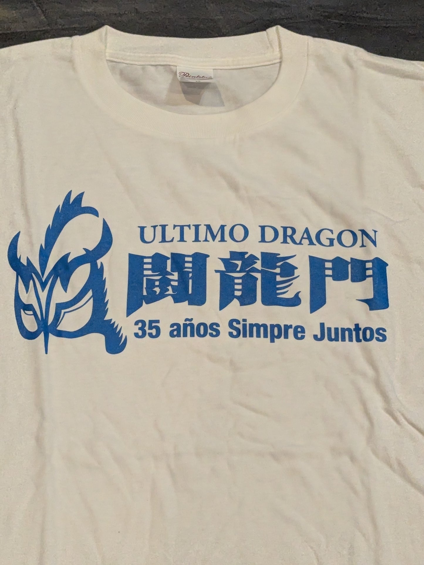 【直筆サイン入り】ウルティモ・ドラゴン×闘龍門 Tシャツ
