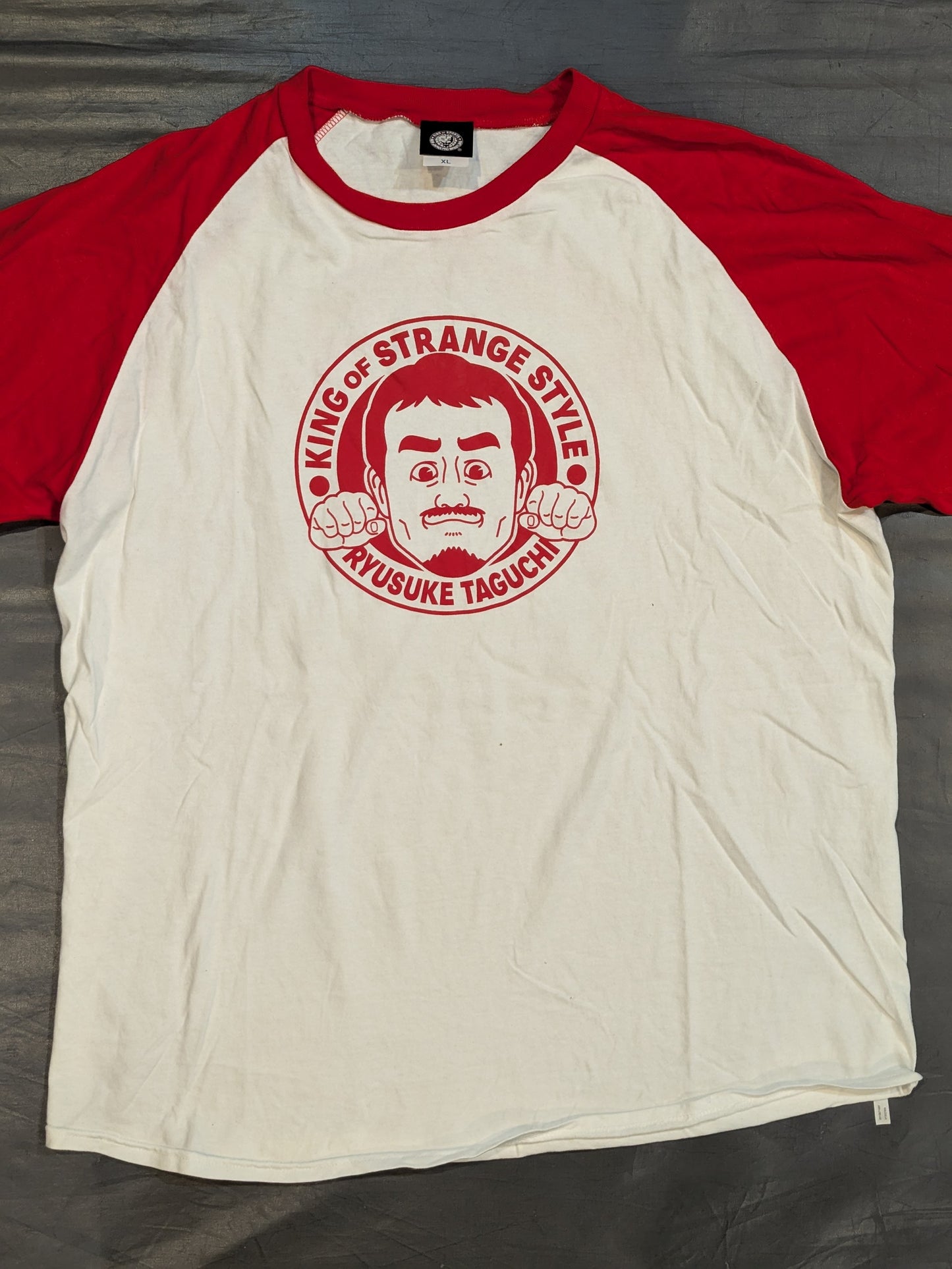 Ryusuke Taguchi Raglan T-Shirt (Red)