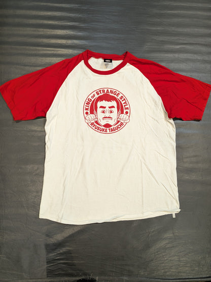 Ryusuke Taguchi Raglan T-Shirt (Red)