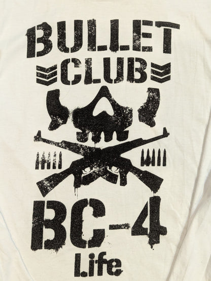 BULLET CLUB×アベイル ロングスリーブTシャツ②(ホワイト)