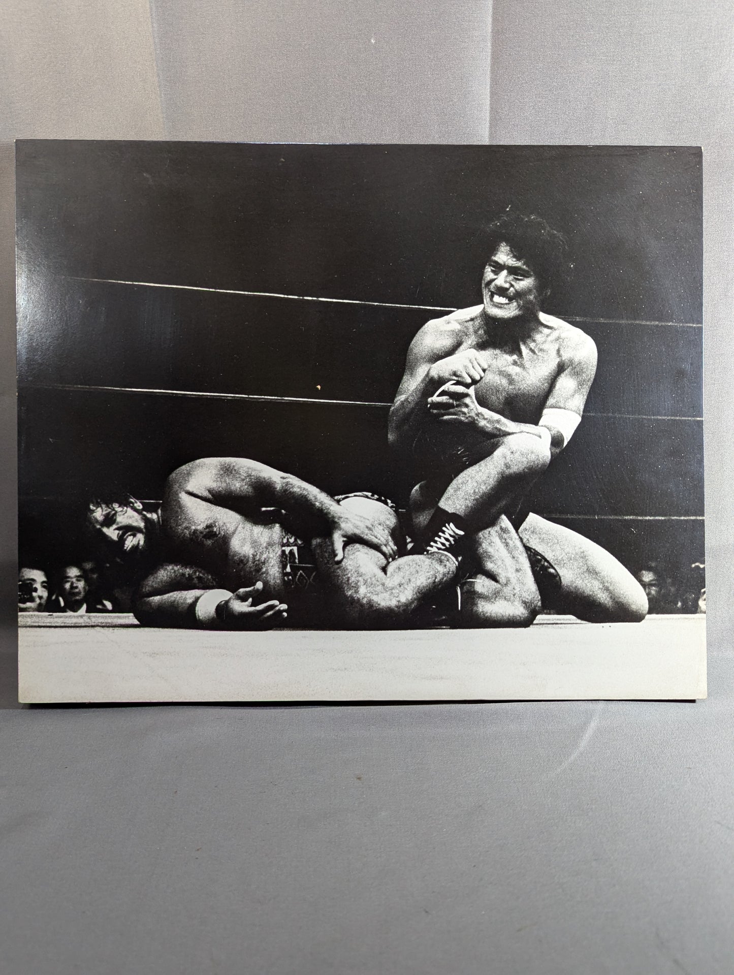 Antonio Inoki vs Tiger Jeet Singh Wooden Photo Panel