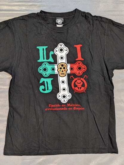 L・I・J「CRUZ」Tシャツ(メキシコカラー)