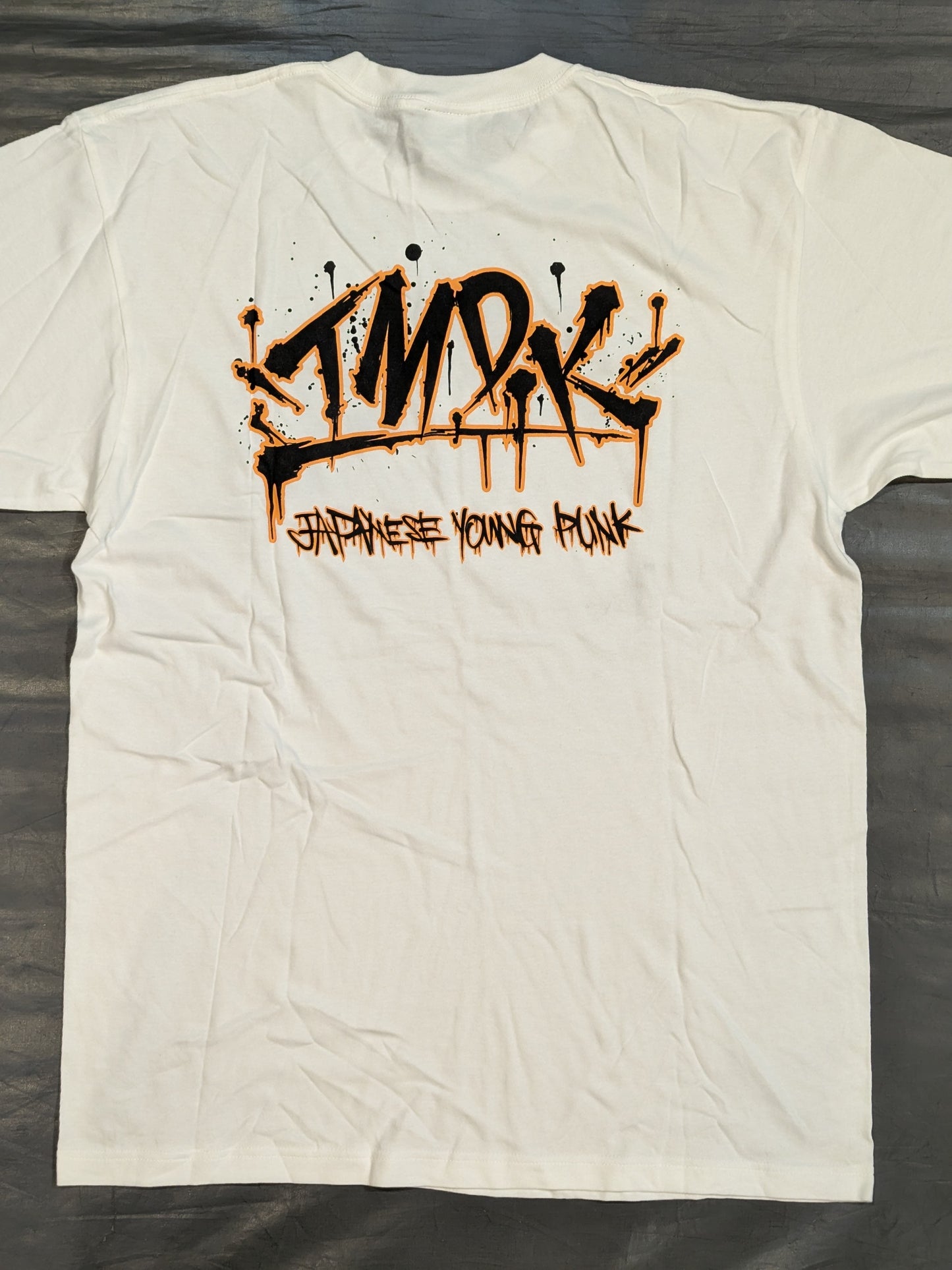 藤田晃生×Racquer「freaks/SHAKU」Tシャツ②(ホワイト)