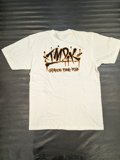 藤田晃生×Racquer「freaks/SHAKU」Tシャツ②(ホワイト)