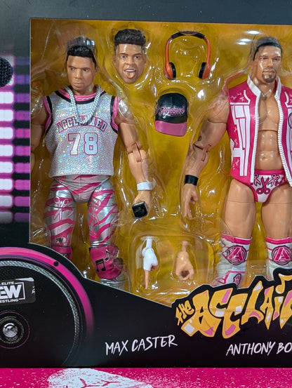 ★Ringside Collectibles★ ジ・アクレイムド（マックス・キャスター ＆ アンソニー・ボーエンズ）＆ ビリー・ガン