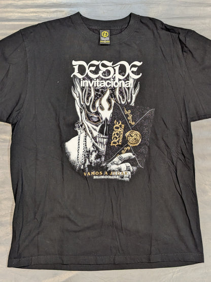 El Desperado: "DESPE-invitacional supported by ROLLING CRADLE. Vamos a jugar" T-shirt (2)