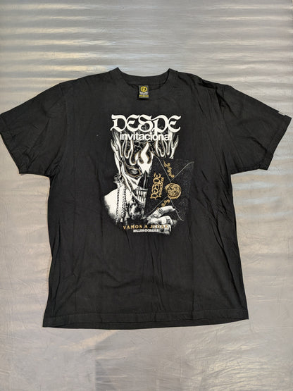 El Desperado: "DESPE-invitacional supported by ROLLING CRADLE. Vamos a jugar" T-shirt (2)