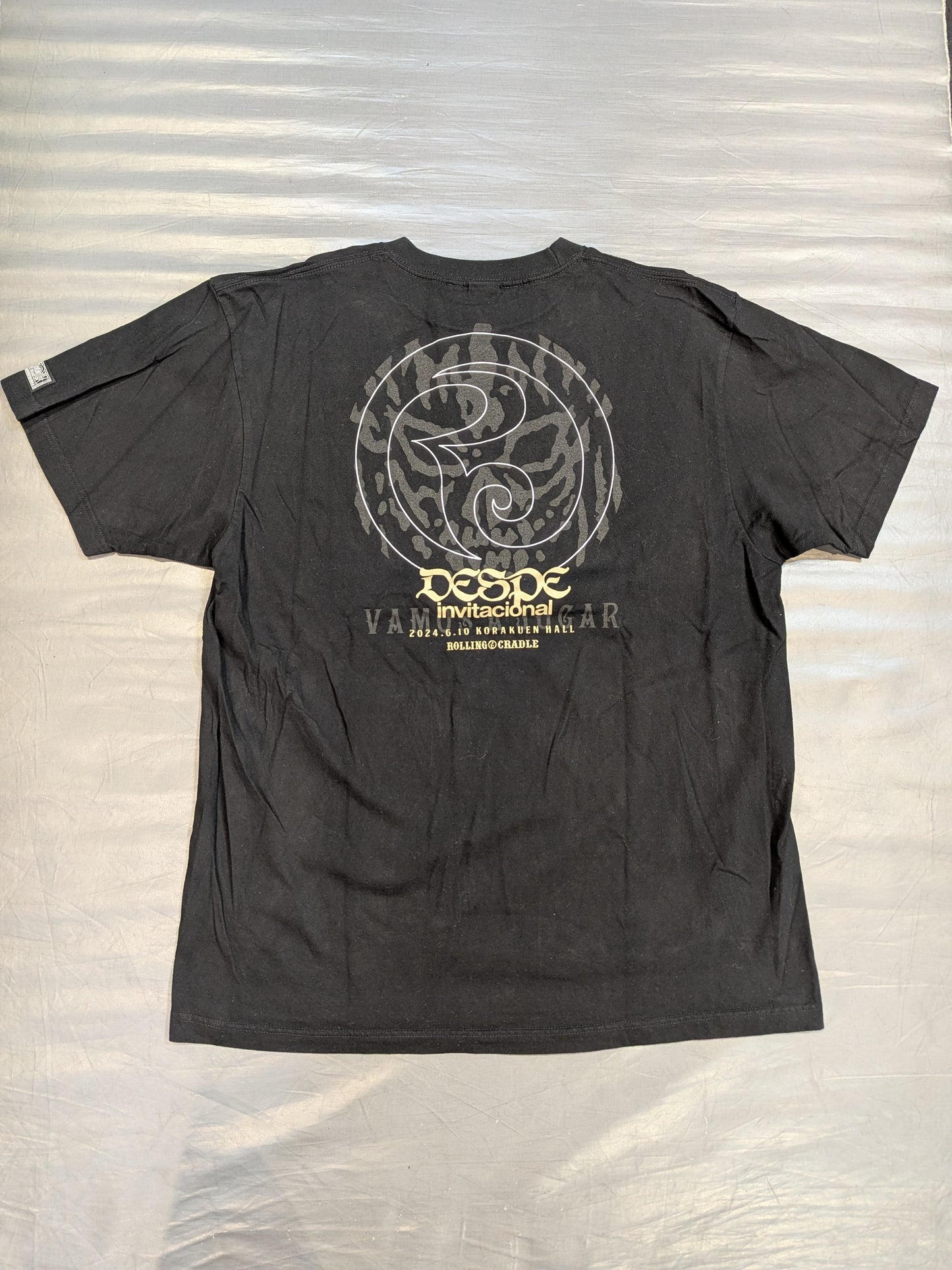 El Desperado: "DESPE-invitacional supported by ROLLING CRADLE. Vamos a jugar" T-shirt (2)