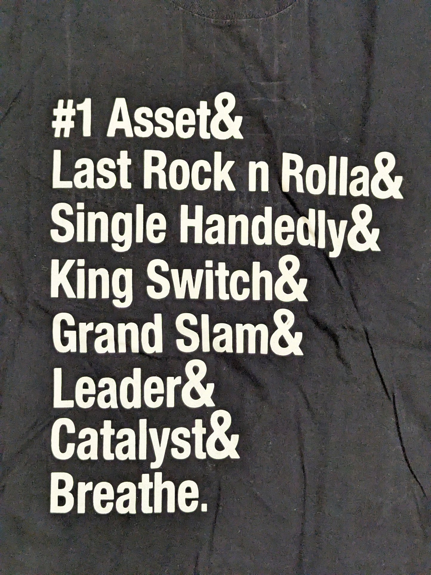 ジェイ・ホワイト「AMPERSAND」Tシャツ