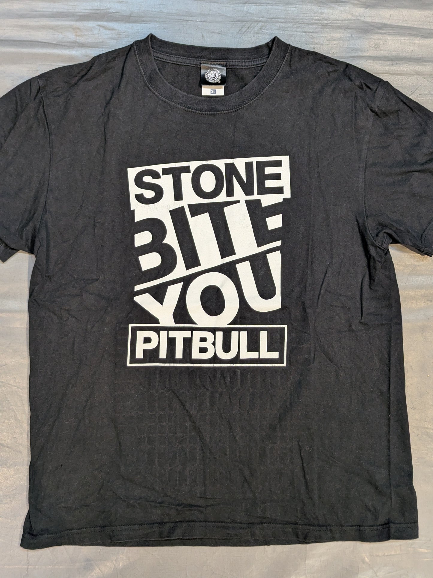 石井智宏「STONE PITBULL ワード」Tシャツ