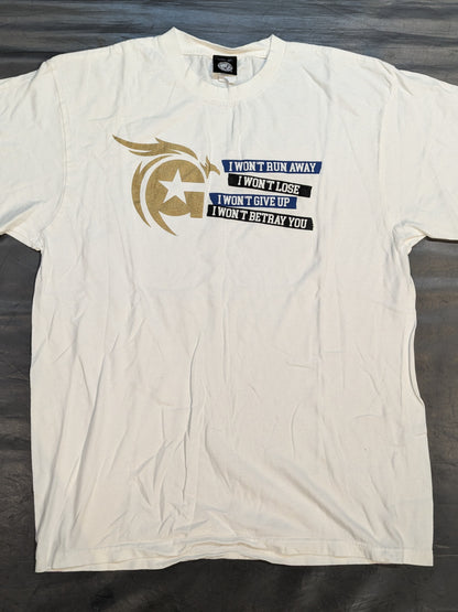飯伏幸太「I will become God」Tシャツ②(ホワイト)