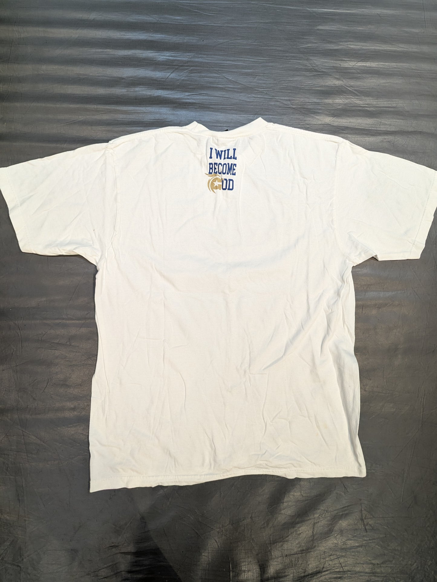 飯伏幸太「I will become God」Tシャツ②(ホワイト)