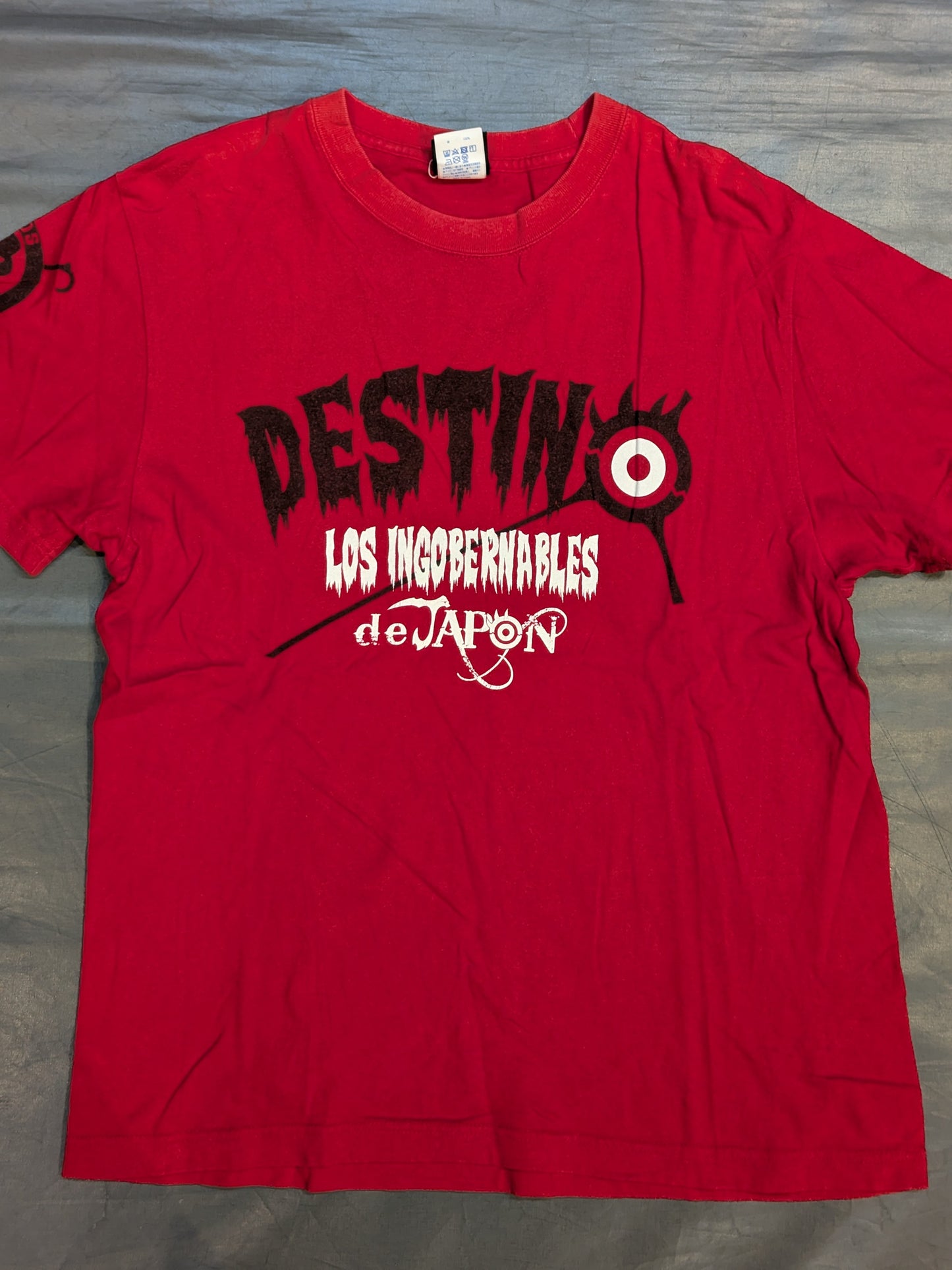 内藤哲也「DESTINO」Tシャツ②(レッド)