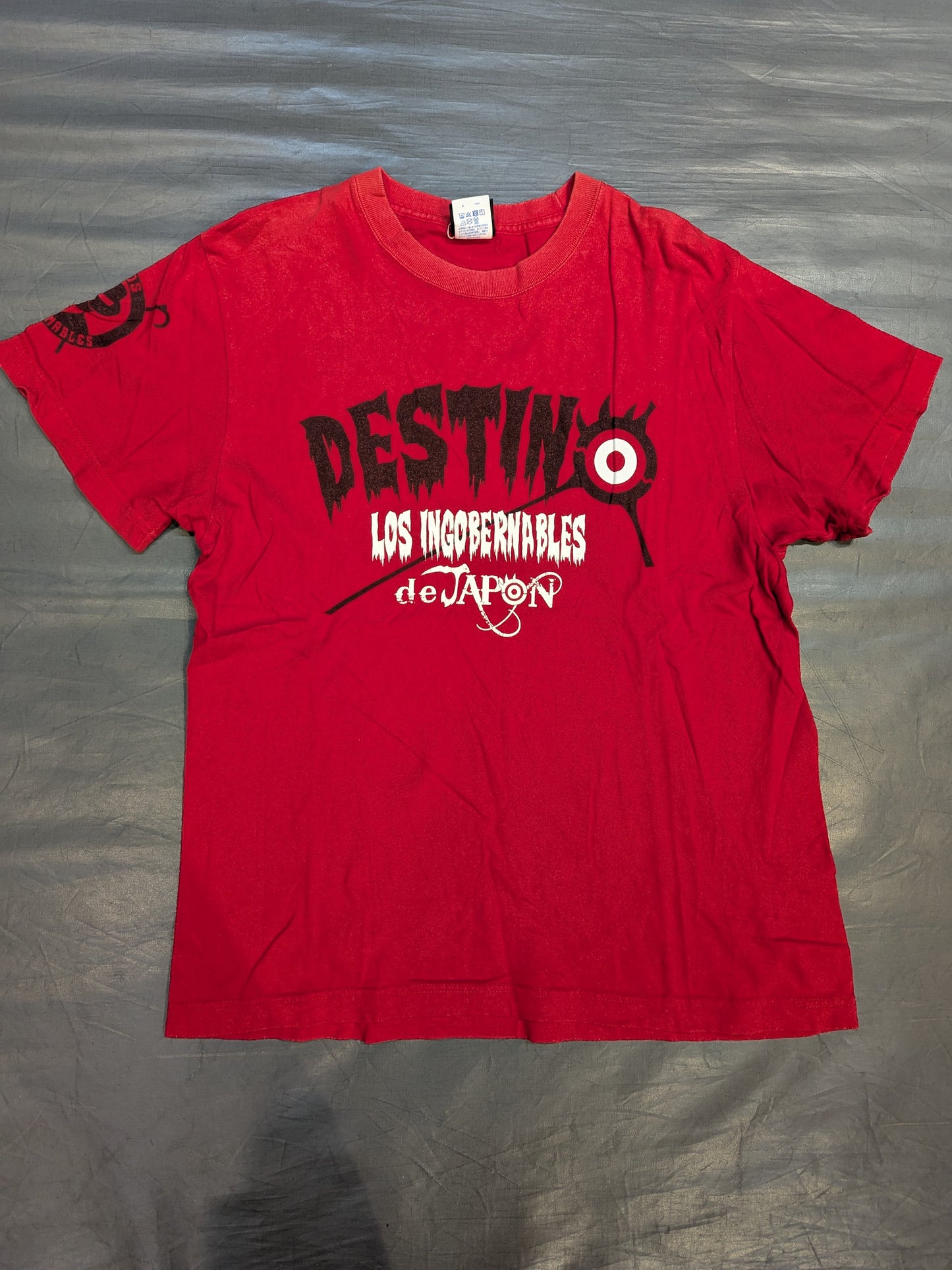 内藤哲也「DESTINO」Tシャツ②(レッド)