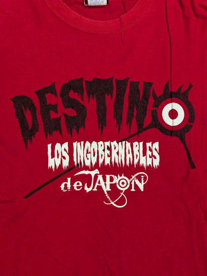 内藤哲也「DESTINO」Tシャツ②(レッド)