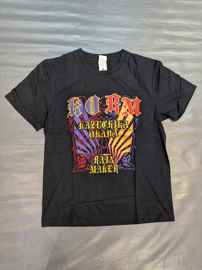 オカダ・カズチカ×ガッツ・ダイナマイト・キャバレーズ コラボTシャツ②(ブラック)