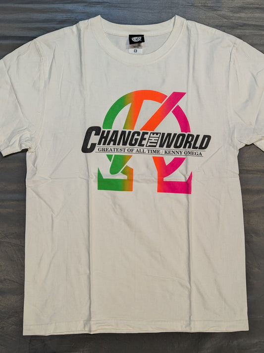 ケニー・オメガ「CHANGE THE WORLD」Tシャツ