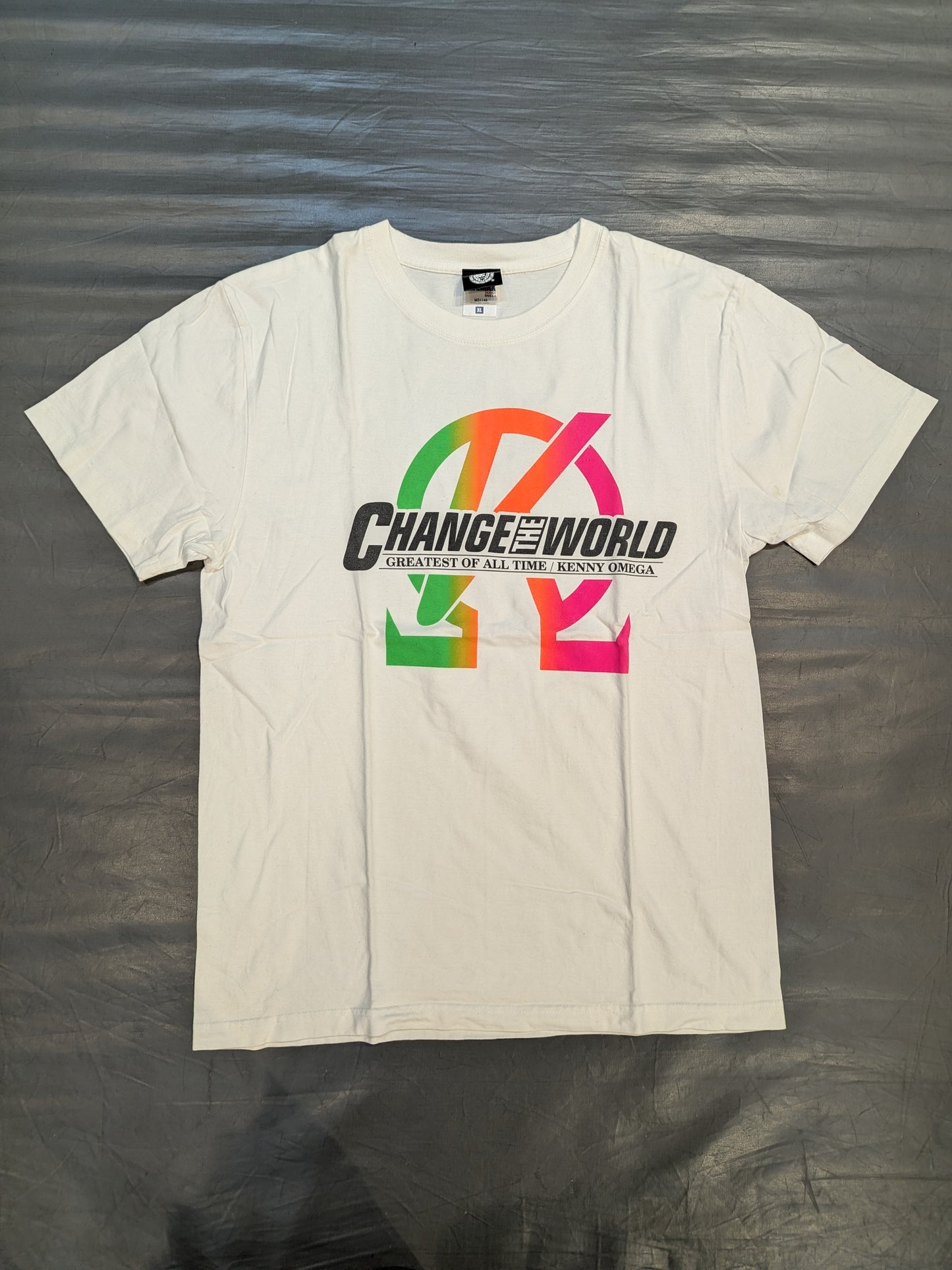 ケニー・オメガ「CHANGE THE WORLD」Tシャツ