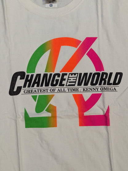 ケニー・オメガ「CHANGE THE WORLD」Tシャツ