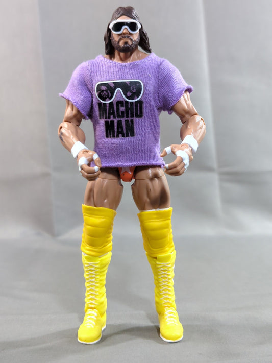 "Machoman" Randy Savage (Purple T-shirt)