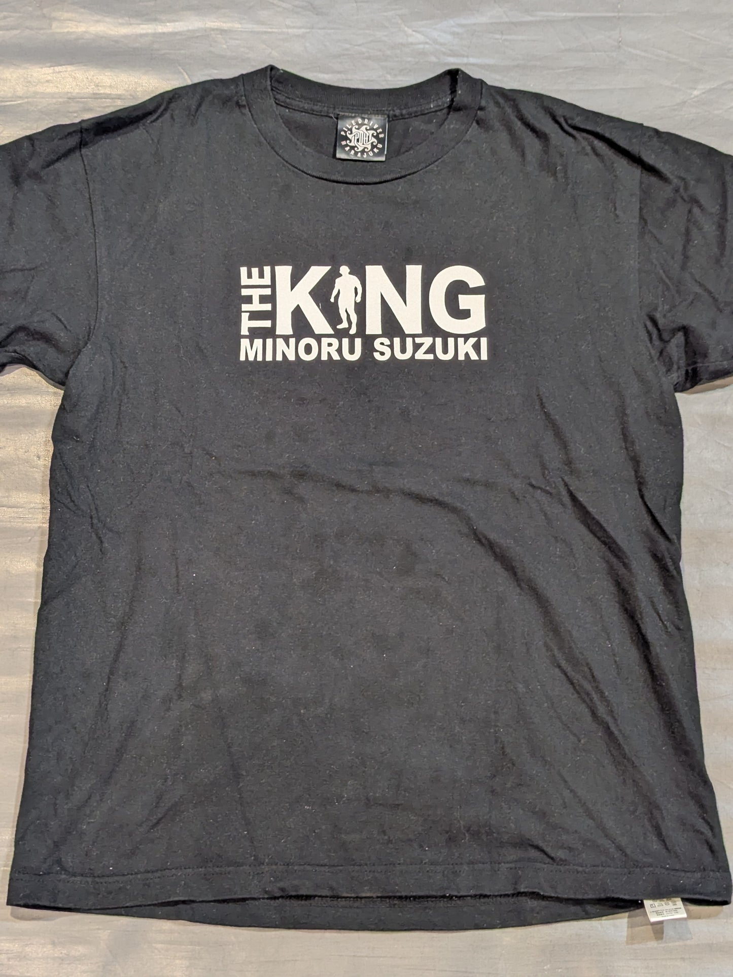 鈴木みのる「THE KING」Tシャツ(ブラック)