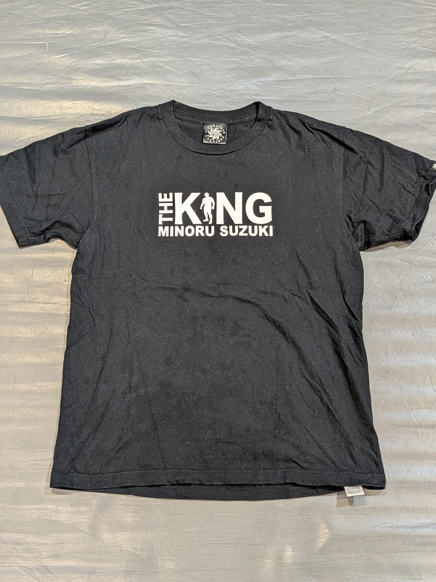 鈴木みのる「THE KING」Tシャツ(ブラック)